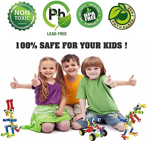 Huaker STEM Building Toys for 3 4 5 6 7 8 Year Old Boys Girls Birthday Gift - Image 6