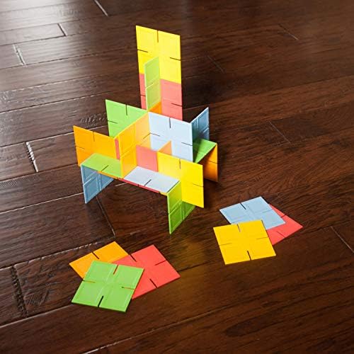 Fat Brain Toys Dado Squares - Original - Open-Ended Building Set for Kids 3+ - Image 3