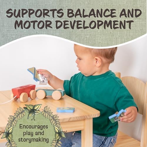 Kids Preferred Where The Wild Things are Wooden Pull Toy - Four Removable Pieces, Cotton Pull String, Ages 12 Months and Up, Max Moishe and Tzippy, Solid Wood, 8 in - Image 5