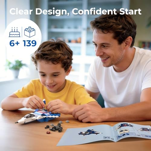 Apitor 12-in-1 STEM Building Blocks Kit for Kids Ages 4-8 139 Pcs - Image 4