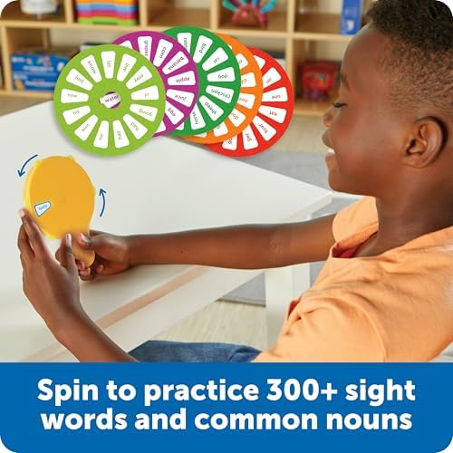 Learning Resources Skill Builders Sight Words Quiz Wheel - Image 2