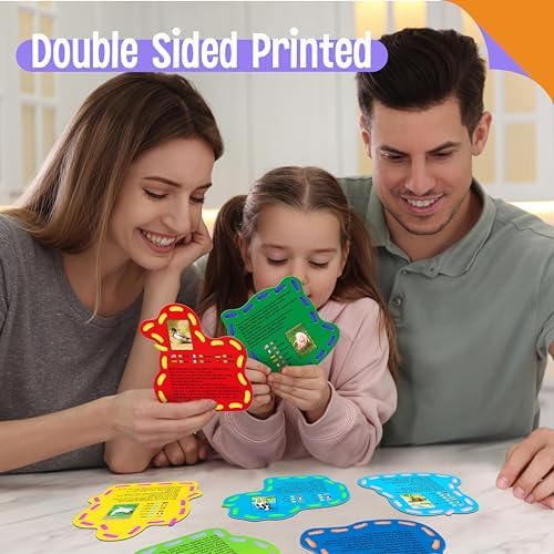 SpriteGru 9 PCS Kids Lacing Cards, 9 Double Sided Farm Animals Sewing Cards with 9 Colorful Laces, Educational & Learning Toys for Preschoolers, Kids Ages 3+ - Image 6