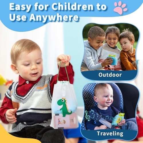 Aullsaty Toddler Toys Bilingual English and Spanish Talking Flash Cards for 1 2 3 4 5 6 Year Old Boys and Girls, Autism Sensory Toys for Autistic Children, Learning Educational Speech 250 Sight Words - Image 6