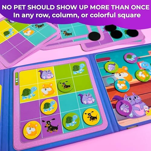 Magnetic Puzzles for Toddlers 3-5 - Kids Travel Toys for Boys and Girls - Image 5