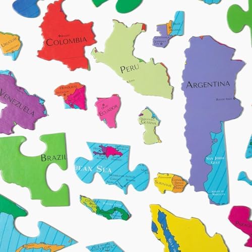 GeoPuzzle Latin America Jigsaw Puzzles,50 Pc Puzzle for Kids Ages 6 and Up - Image 4