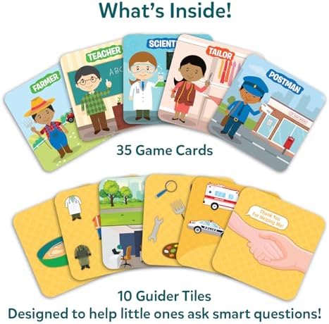 Skillmatics Guess in 10 Junior Community Helpers, Card Game for Kids - Image 2