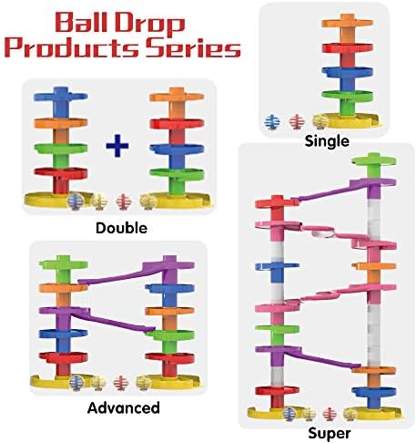 WEofferwhatYOUwant Ball Drop Toy Ball Tower Safe Large 1.8 Inch Balls 9M+ - Image 5