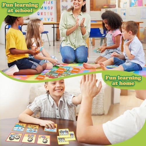 Kasfalci Sequencing Cards, Sequence Game for Kids, Speech Therapy Materials for Autism, Improve Storytelling,Social Skills, Sentence Building, Preschool Learning Activities for Classroom & Homeschool - Image 5
