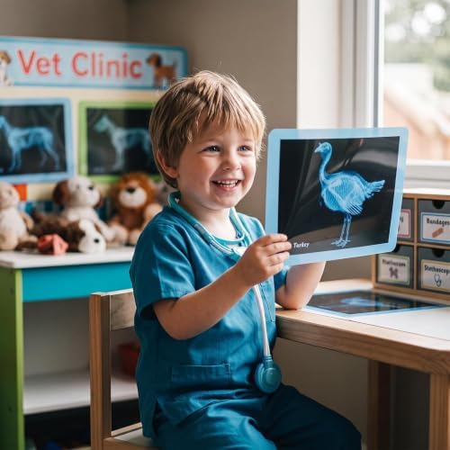 10 Pcs Farm Animal Xrays - Light Table Accessories - Image 2