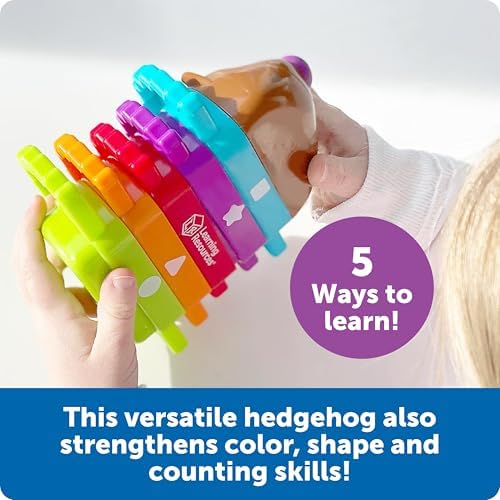 Learning Resources Spike the Fine Motor Hedgehog Rainbow Stacker - Image 4