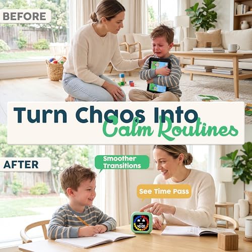 Digital Visual Timer for Kids - Calmer Routines & Transitions - Image 2