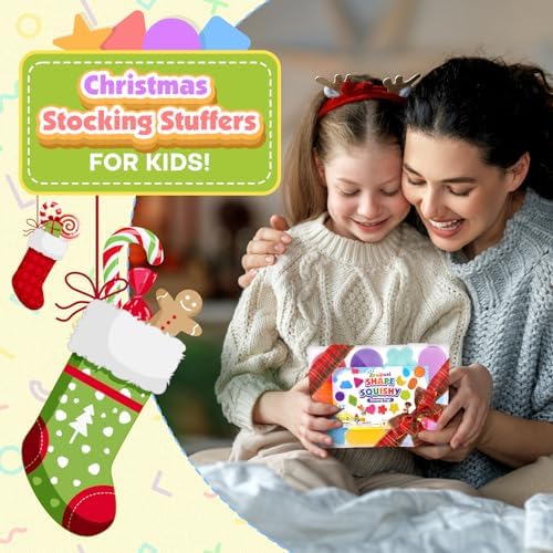 Squishy Fidget Toy for Kids : 12Pcs Soft Textured Sensory Toys for ADHD - Image 4
