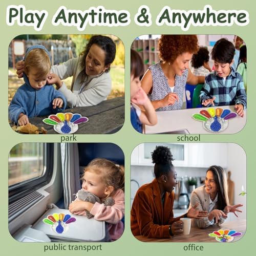 Color Sorting Sensory Toys, Fine Motor Skills Toys for Toddlers, Montessori Toys Preschool Learning Activitie, Sensory Activity Toy for Kids 3+ and Adults - Image 3