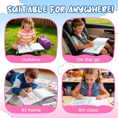 CMTOOP Fun Coloring Books for Kids Ages 3+, Set of 2 - Image 6