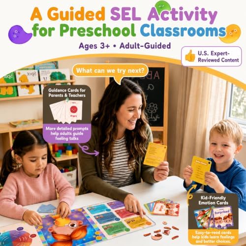 JoyCat Emotional Awareness Toy for Kids 3+, Calm Down Corner Activity - Image 4