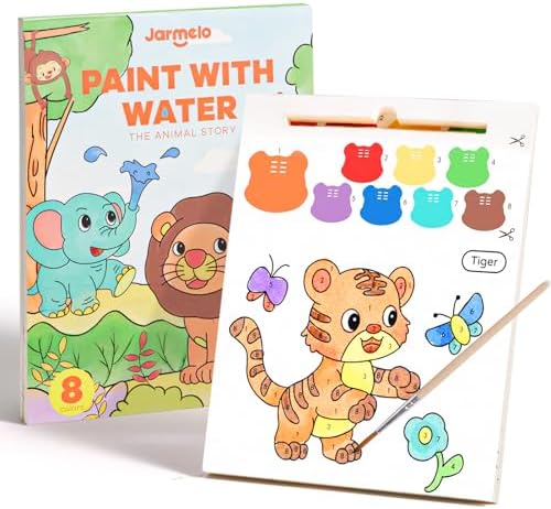 Jar Melo Paint with Water Books for Toddlers, Animals by JarMel%C3%B3
