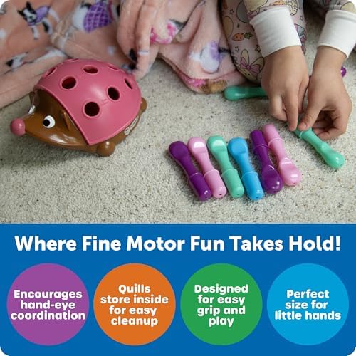 Learning Resources Spike The Fine Motor Hedgehog Pink - Image 5