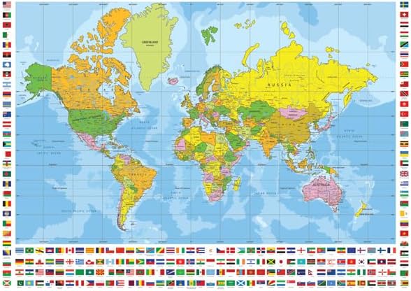 Anatolian Puzzle - World Political Map, 700 Piece Puzzle, #2703 - Image 3