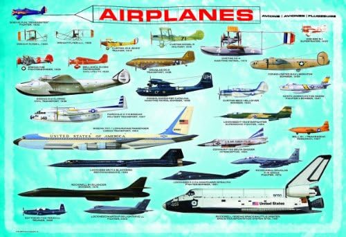 EuroGraphics Airplanes 100 Piece Puzzle (Small Box) Puzzle - Image 2