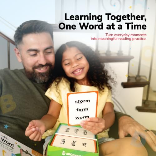 ABCmouse Word Reading Flashcards for Kids Ages 5 to 7, Kindergarten and Grade 1, 44 Flash Cards to Learn to Read with Beginning Blends, Digraphs, Advanced Word Families, Level 2: Emerging Series - Image 5