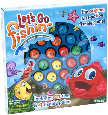 Let's Go Fishin' Game by Pressman - The Original Fast-Action Fishing Game!, 1-4 players - Image 5