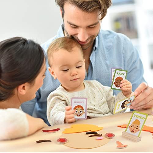 PP OPOUNT Social Emotional Learning Toy, Funny Faces Games - Image 5