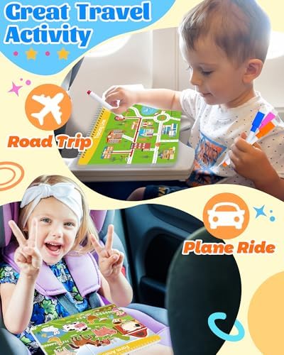 Walenced Busy Book for Toddlers 3 4 5 Year, Preschool Learning Activities - Image 5