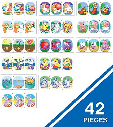 Carson Dellosa What Happens Next? Picture Sequence for Kids Games, 3-Scene Sequencing Puzzles, Pre-Reading and Phonics Preschool Learning Activities for Toddlers Ages 3+ - Image 3