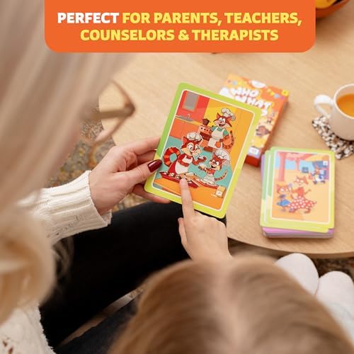 Who What Why Conversation Cards for Kids, Speech Therapy Materials, Ages 4+ - Image 5