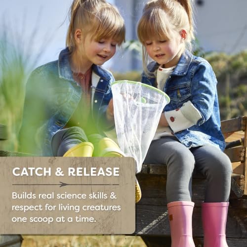 HABA Terra Kids Scoop Net – Bug Catcher for Kids with Telescopic Handle, Fun & Durable Outdoor Play Toys & Science Toys for Bug Catching & Exploring Nature for 5+ Year Olds - Image 6
