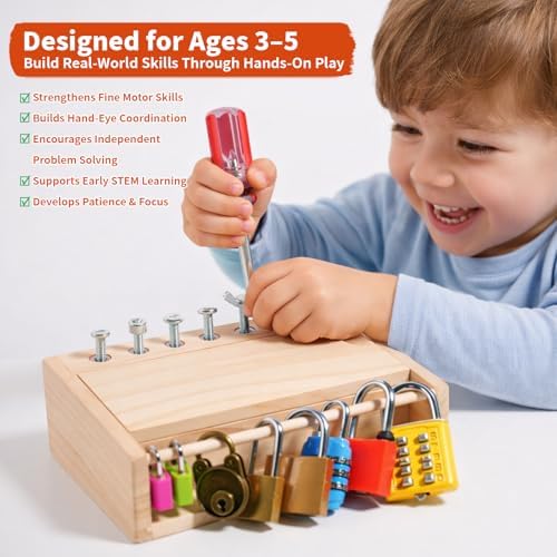 INIFEIDALA Montessori Toys for 3 4 5 6 Year Old Birthday Gift - Image 2