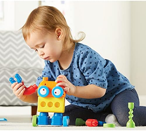 Learning Resources 1-2-3 Build It Robot Factory - Image 2