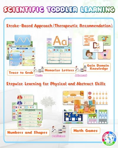 Preschool Learning Activities, 37 Themes Tracing Activity Books Ages 3-8 - Image 3