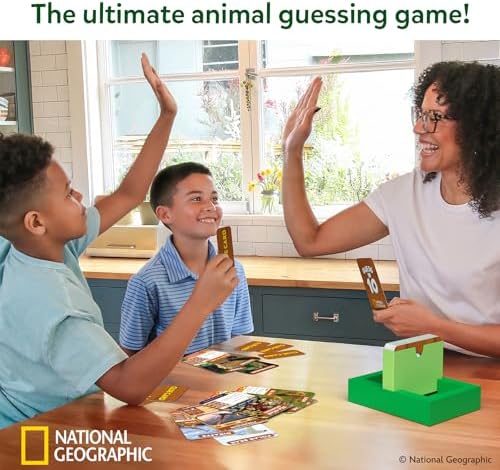 Skillmatics Guess in 10 Game – National Geographic Animals, Gift for Kids - Image 2