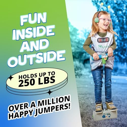 Flybar My First Foam Pogo Jumper for Kids Fun and Safe Pogo Stick for Toddlers, Durable Foam and Bungee Jumper for Ages 3 and up, Supports up to 250lbs, Robot - Image 5