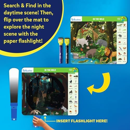 Skillmatics Preschool Learning Activity – Search and Find, Flashlight Magic - Image 4