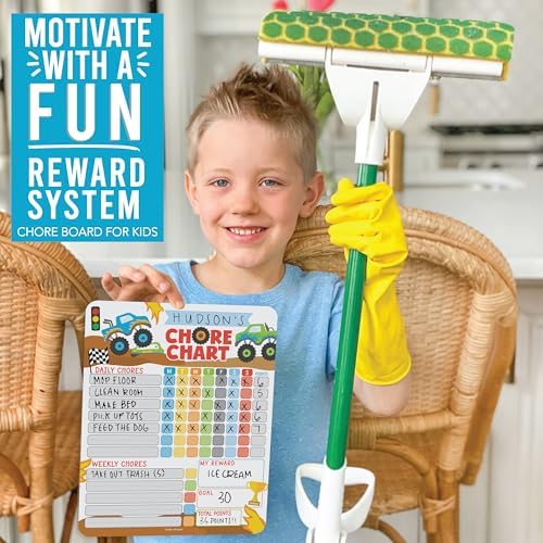 Magnetic Chore Chart for Kids Dry Erase Reward Chart for Home and Classroom - Image 6