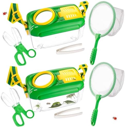 Biggun 2 Set Bug Catcher for Kids Ages 3-10 Explorer Toys Birthday Gift by Biggun