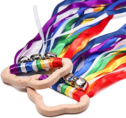 DILIMI Rainbow Hand Kite - Kids Sensory Toys, Montessori Learning Toy Set of 2 Gift for Kids by DILIMI
