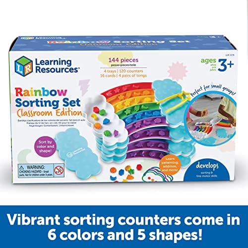Learning Resources Rainbow Sorting Set Classroom Edition - Image 4