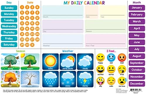 Teacher Created Resources Calendar Learning Mat (TCR21024) - Image 3