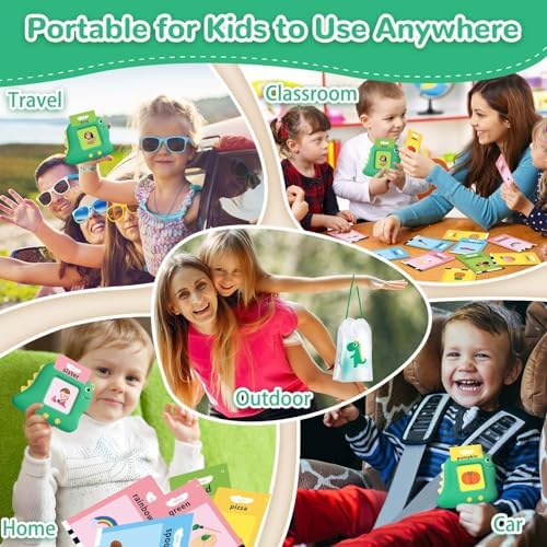 Alotwan Talking Flash Cards with 510 Sight Words, Toddler Toys for 1-4 - Image 6