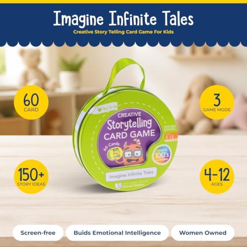 Open The Joy Creative Storytelling Card Game – Kids Feelings Family - Image 3