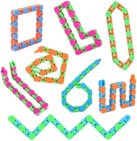 8Pcs Fidgets Wacky Tracks Fidget Toys for Kids Classroom Students Gifts by Abodhu