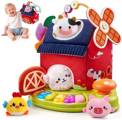 Farm Animals Toys for 1 Year Old Boy Girl,Birthday Gifts for 1 Year Old Boy by Unknown