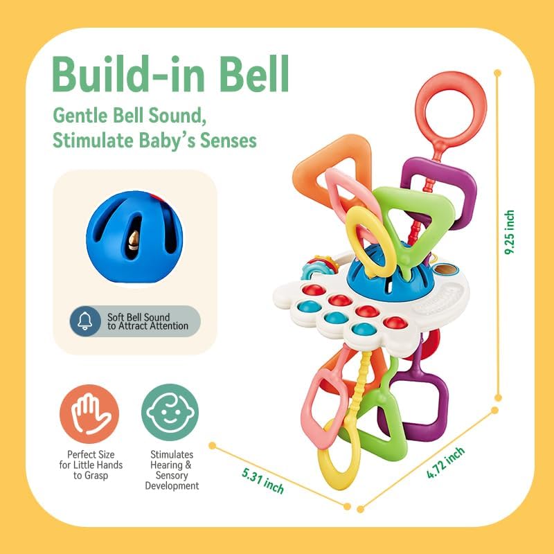 Montessori Silicone Pulling Toy for Babies - Image 4