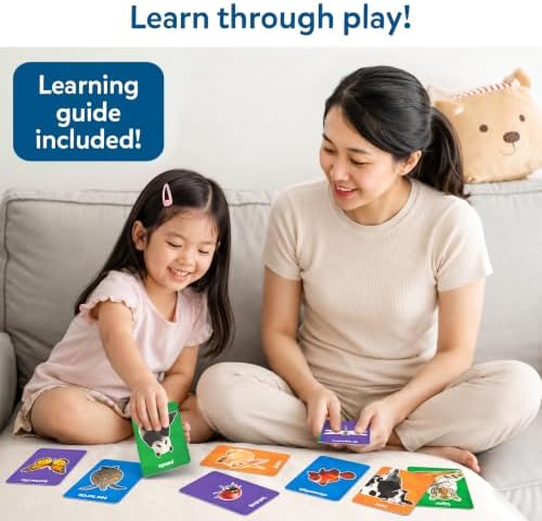 Skillmatics First 100 Animals – Flash Cards for Toddlers, Montessori Game - Image 3