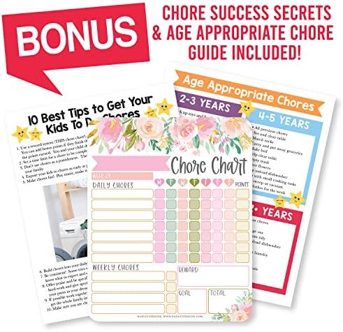 Magnetic Chore Chart for Kids Dry Erase Reward Chart for Home and Classroom - Image 6
