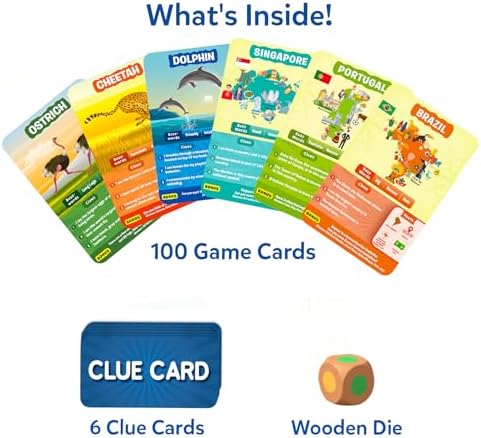 Skillmatics Guess in 10 Animals & Countries Combo - Card Game for Kids - Image 2