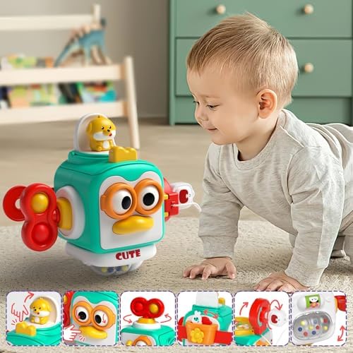usrela 4 in 1 Baby Toys for 12 18 Month, Toy for Baby Birthday Gift for 1 2 - Image 3